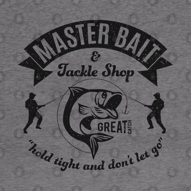 Master Bait & Tackle Shop by Alema Art